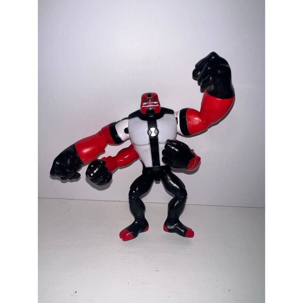 Playmates Toys Cartoon Network Ben 10 Power Up Four Arms 5" use